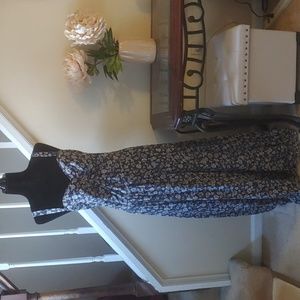 Lane Bryant Floral Maxi Dress 18W